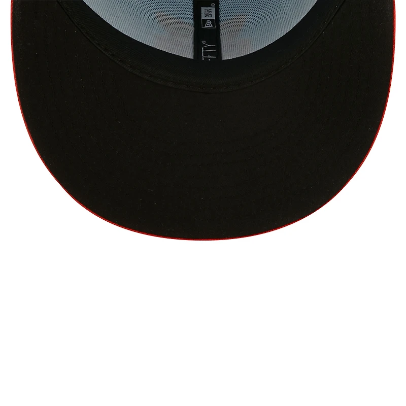 Men's New Era Light Blue/Orange Rayados De Winston-Salem Copa La Diversion 59FIFTY Fitted Hat