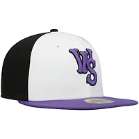 Men's New Era Purple Winston-Salem Dash Authentic Collection 59FIFTY Fitted Hat