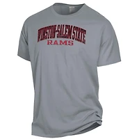 Men's ComfortWash Gray Winston-Salem State Rams Garment Dyed T-Shirt