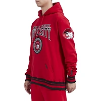 Men's Pro Standard Black Winston-Salem State Rams Crest Pullover Hoodie