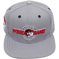 Casquette Snapback grise Pro Standard Winston-Salem State Rams avec logo WSSL pour homme