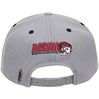 Casquette Snapback grise Pro Standard Winston-Salem State Rams avec logo WSSL pour homme