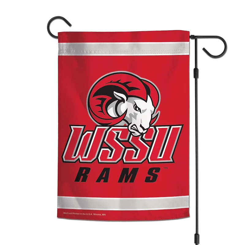 WinCraft Winston-Salem State Rams 12'' x 18'' Drapeau de jardin double face