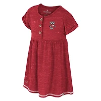 Girls Toddler Colosseum  Red Wisconsin Badgers Fleet Dress