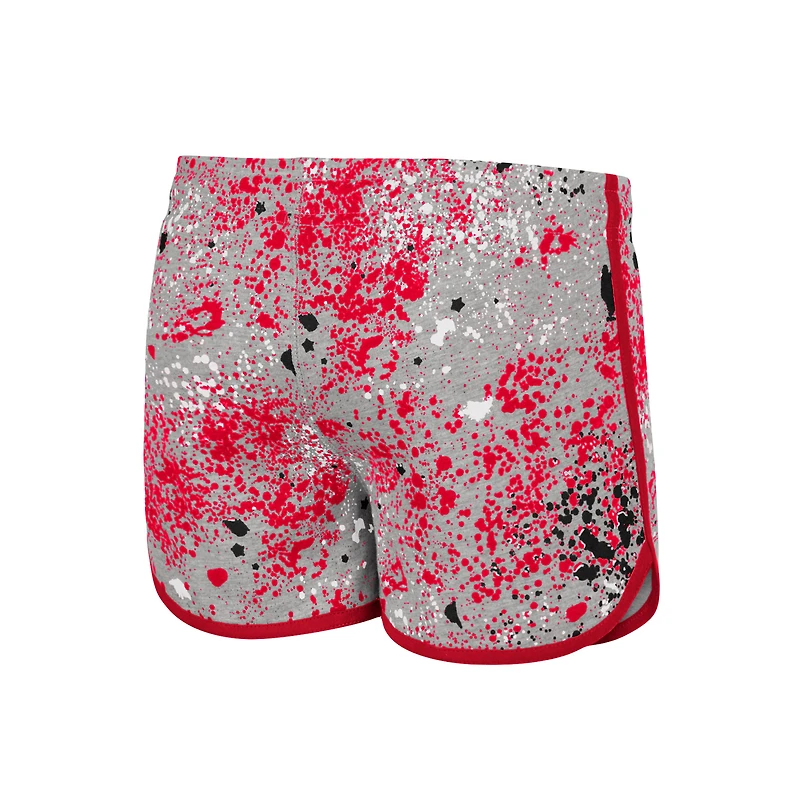 Short gris Colosseum Wisconsin Badgers Sweet Pea pour fille