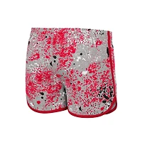 Short gris Colosseum Wisconsin Badgers Sweet Pea pour fille