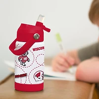 Logo Brands Wisconsin Badgers 12oz. Mascot Bottle