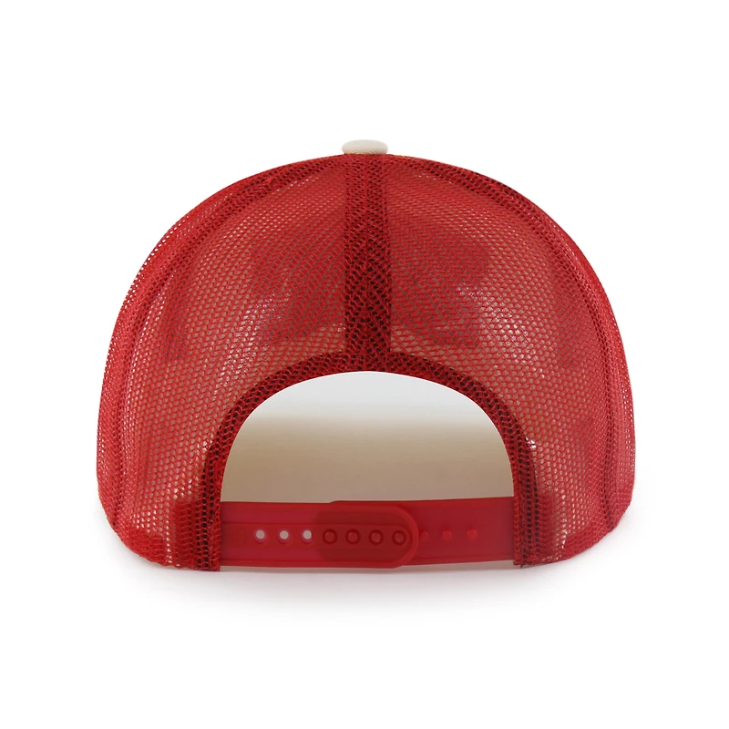 Casquette trucker ajustable pour homme « 47 Natural Wisconsin Badgers Drawbridge »