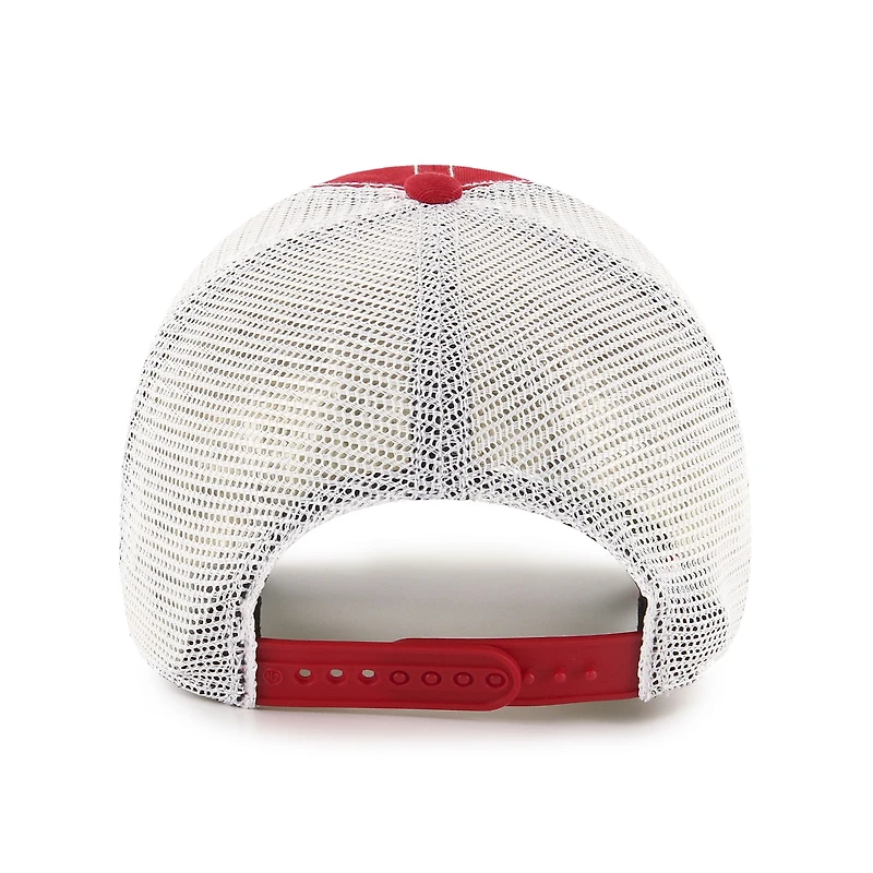 Men's '47 Red Wisconsin Badgers Clean Up Adjustable Hat