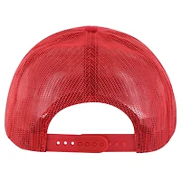 Men's '47 Red Wisconsin Badgers Pitstop Trucker Adjustable Hat