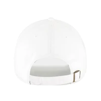 Casquette ajustable blanche « 47 Wisconsin Badgers Clean Up » pour homme