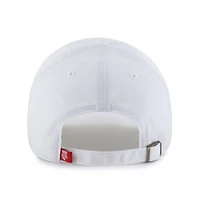Casquette ajustable pour homme « 47 White Wisconsin Badgers Vault Clean Up »