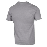 T-shirt de basketball gris chiné pour homme, champion des Wisconsin Badgers