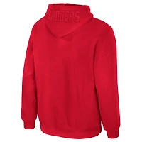 Men's Colosseum Red Wisconsin Badgers New Member Hoodie