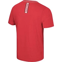 T-shirt No Problemo des Badgers du Wisconsin rouge Colosseum pour hommes