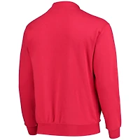 Veste Colosseum Red Wisconsin Badgers Tortugas Logo Quarter-Zip pour homme