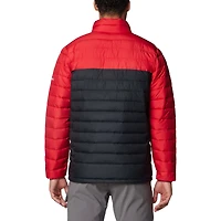 Men's Columbia  Black Wisconsin Badgers Double Blitz Omni-Heat Infinity Insulated Full-Zip Jacket