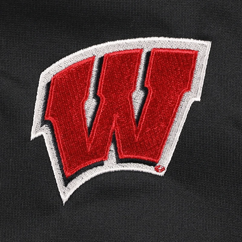 Sweat à capuche Dunbrooke noir/camouflage Wisconsin Badgers Decoy pour homme