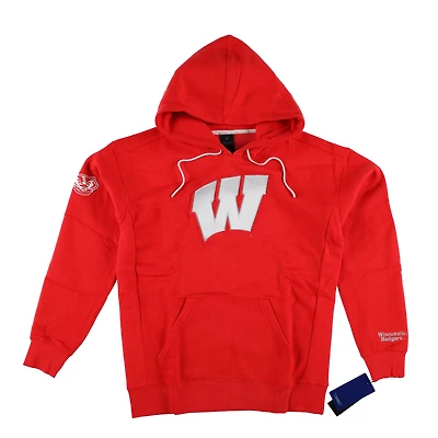 Sweat à capuche rouge Fanatics pour homme, Wisconsin Badgers Elements Pace