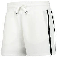 Men's Gameday Couture Cream Wisconsin Badgers Down, Set, Go Hoodie and Shorts Lounge Set