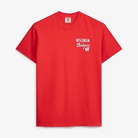 T-shirt rouge pour homme des Wisconsin Badgers, l'équipe américaine