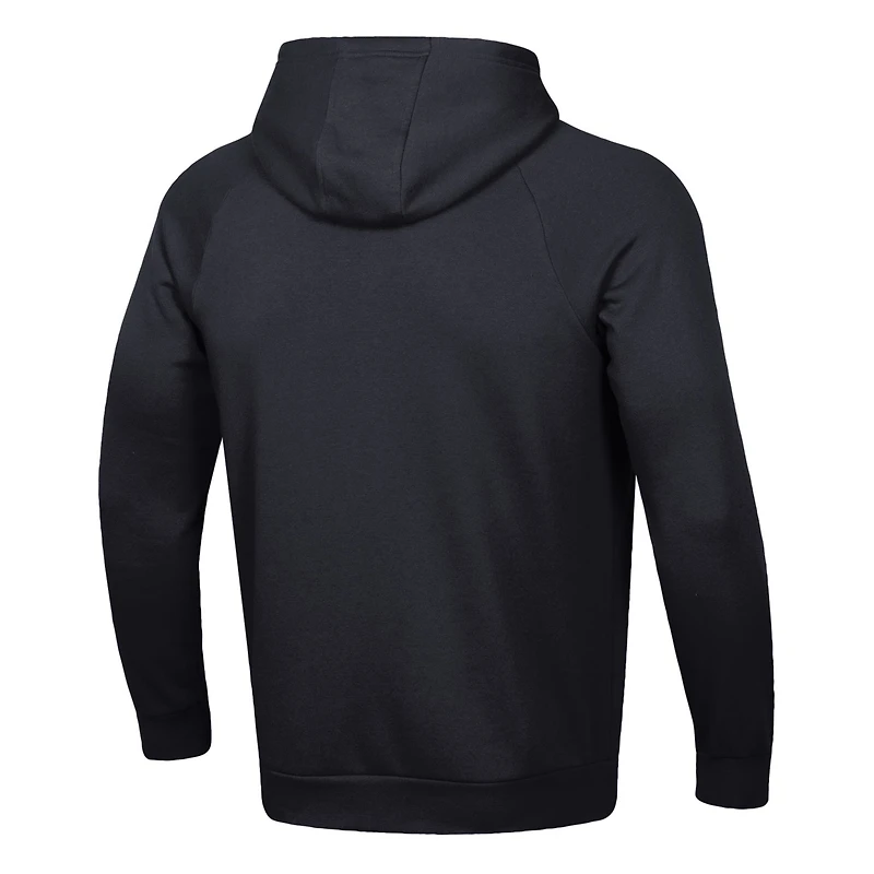 Men's Under Armour Wisconsin Badgers 2025 Sideline Rival Fleece Hoodie