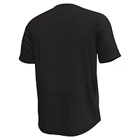 Men's Under Armour Black Wisconsin Badgers Sideline Knockout T-Shirt