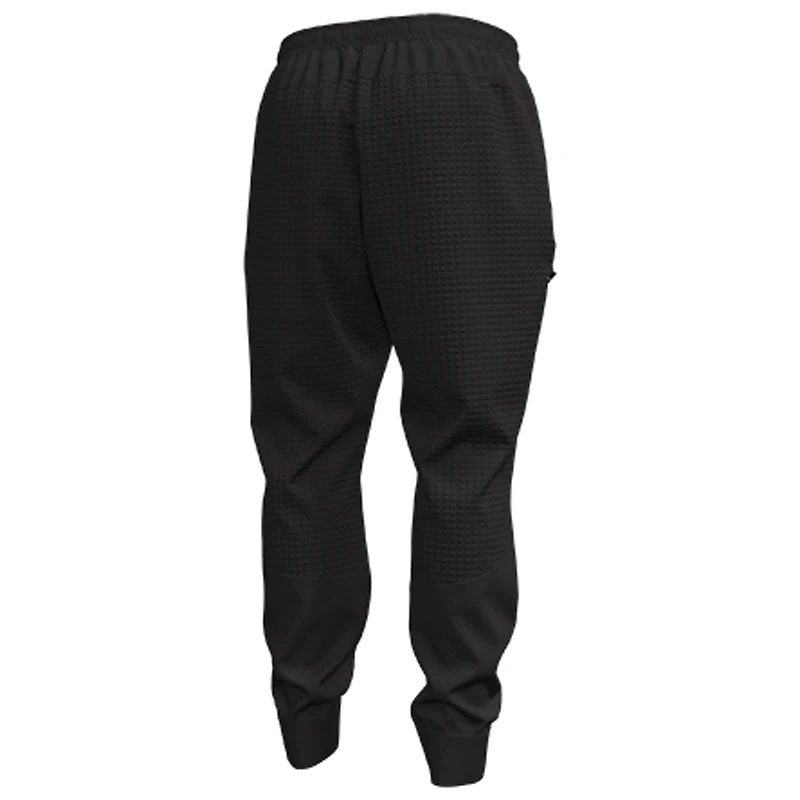 Men's Under Armour Black Wisconsin Badgers Unstoppable Fleece Jogger Pants