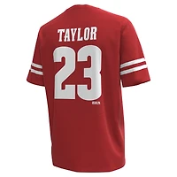 Men's Under Armour Jonathan Taylor Red Wisconsin Badgers Replica Alumni Football Jersey