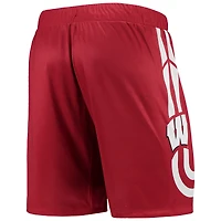 Men's Under Armour Red Wisconsin Badgers Replica Basketball Short
