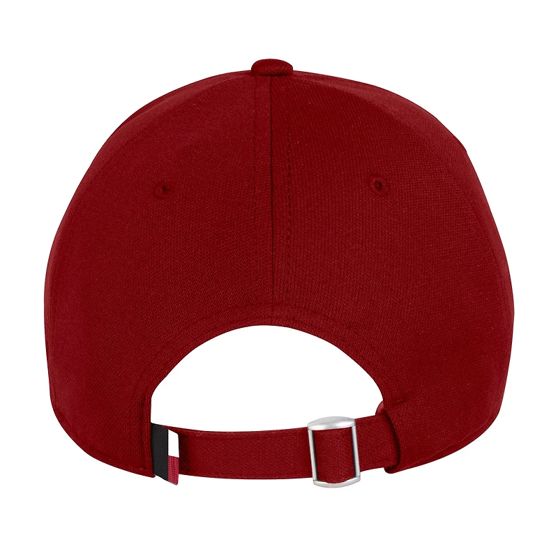 Men's Under Armour  Red Wisconsin Badgers Sideline Blitzing Accent Iso-Chill Adjustable Hat