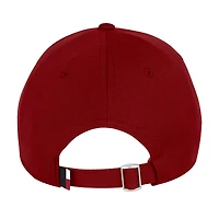 Men's Under Armour  Red Wisconsin Badgers Sideline Blitzing Accent Iso-Chill Adjustable Hat