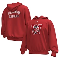 Sweat à capuche polaire rétro Wisconsin WTB5 NCAA UAR 2025 V110794 SWTMENHOD