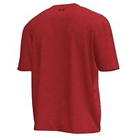 Men's Under Armour Wisconsin Badgers Throwback Motion Heavyweight T-Shirt