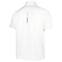 Under Armour Wisconsin Badgers Motivate 2.0 Veste à demi-fermeture éclair pour homme Blanc