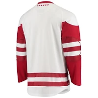 Men's Under Armour Red Wisconsin Badgers UA Replica Hockey Jersey