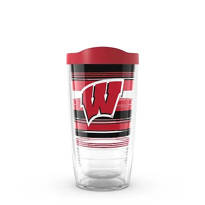 Tervis Wisconsin Blaireaux 16oz. Gobelet classique à rayures Hype