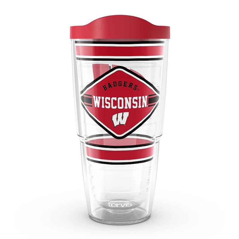 Tervis Wisconsin Blaireaux 24oz. Premier gobelet classique à cordes