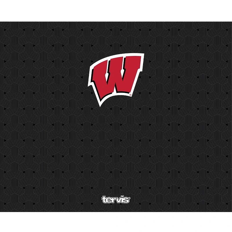 Tervis Wisconsin Blaireaux 40oz. Tisser une bouteille d’eau à large goulot