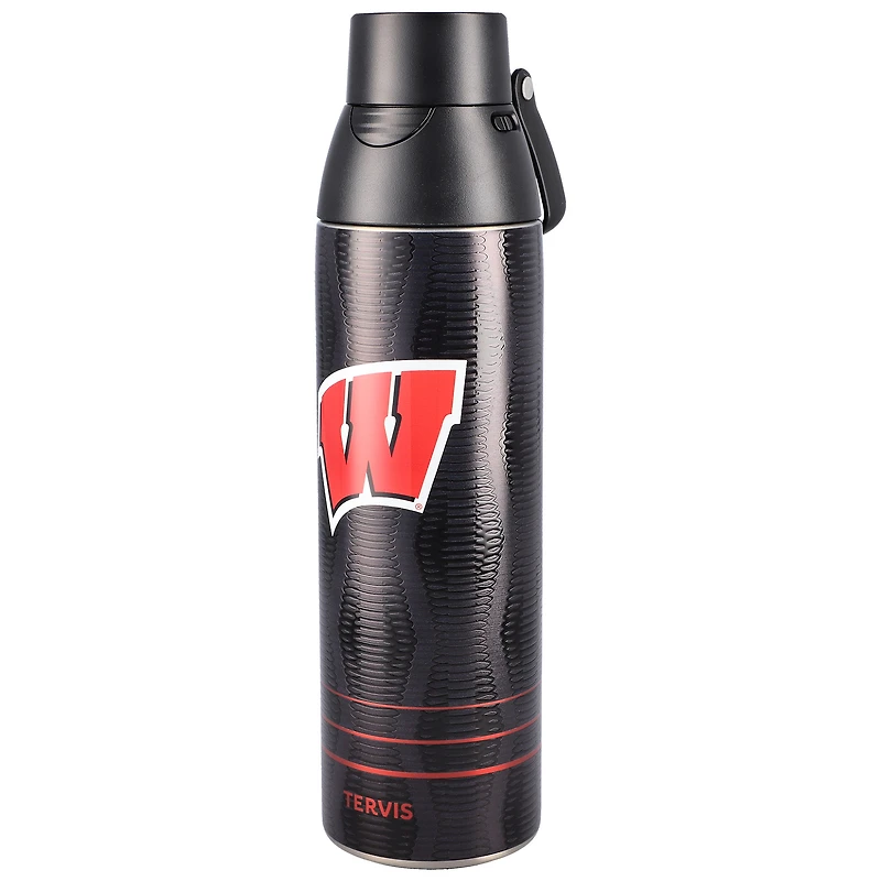 Bouteille d'eau en acier inoxydable Tervis Wisconsin Badgers Full Speed ​​Venture de 36 oz
