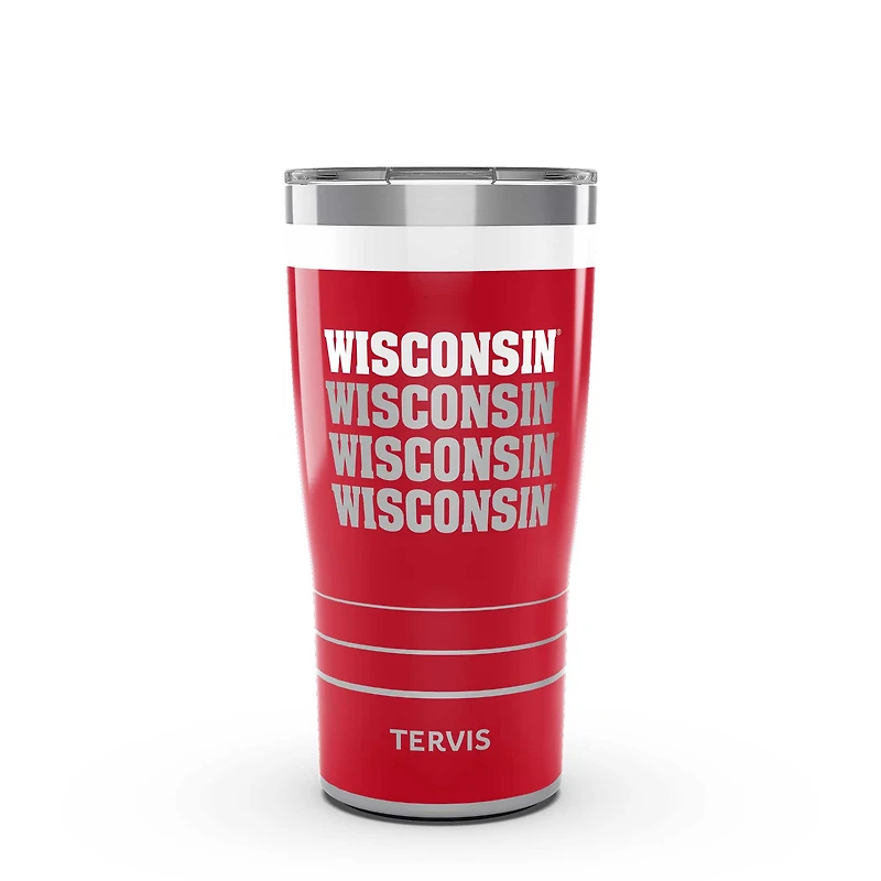 Tervis Wisconsin Badgers Reverb 20oz. Stainless Steel Tumbler