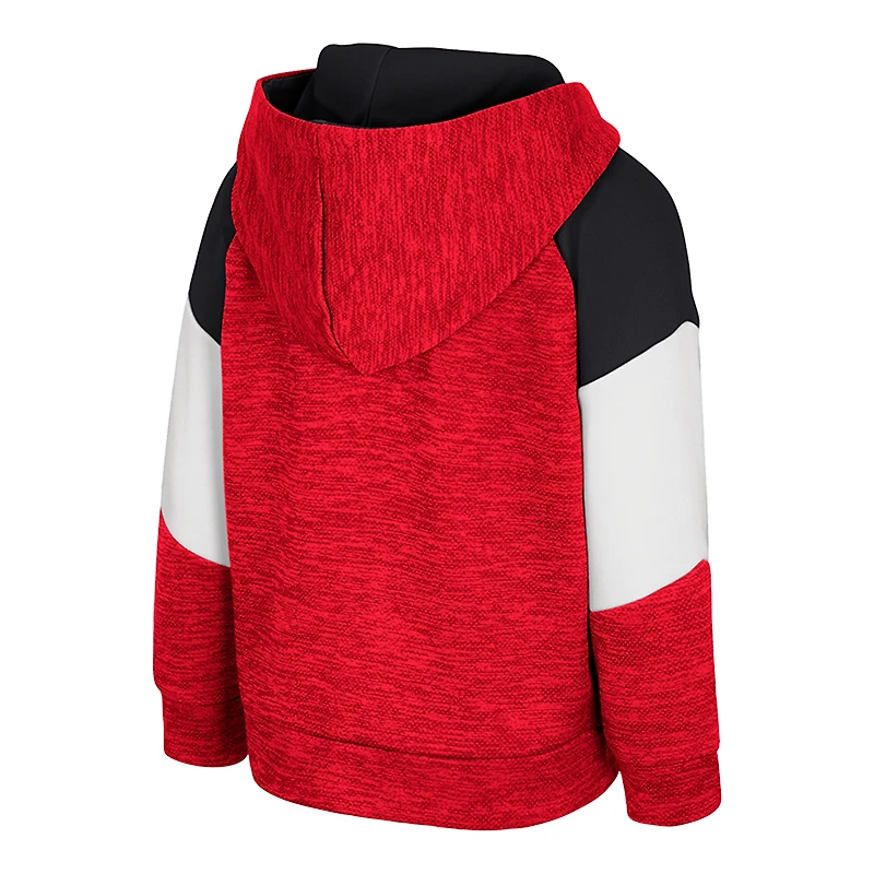 Toddler Colosseum Red Wisconsin Badgers Spirit Hollow Full-Zip Hoodie