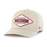Unisex '47  Cream Wisconsin Badgers Outdoorsmen Cairn Hitch Adjustable Hat