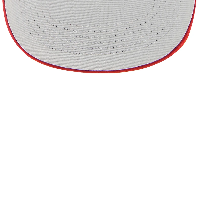 Casquette ajustable unisexe « 47 Red Wisconsin Badgers Contemporary Basics Foundation Trucker Hitch »