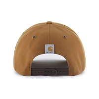 Chapeau unisexe Carhartt x '47 Brown Wisconsin Badgers Hitch ajustable