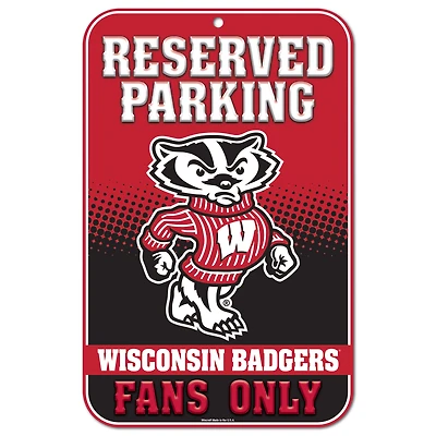 Panneau intérieur/extérieur WinCraft Wisconsin Badgers 11 po x 17 po