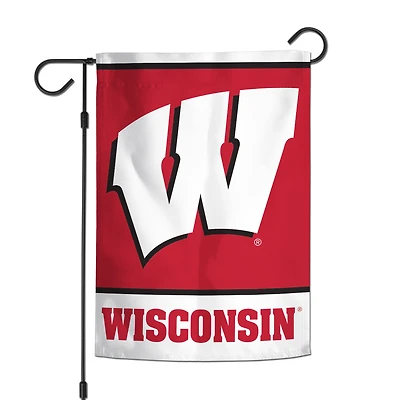 WinCraft Wisconsin Badgers 12" x 18" Double-Sided Garden Flag