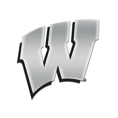 WinCraft Wisconsin Badgers Chrome Auto Emblem