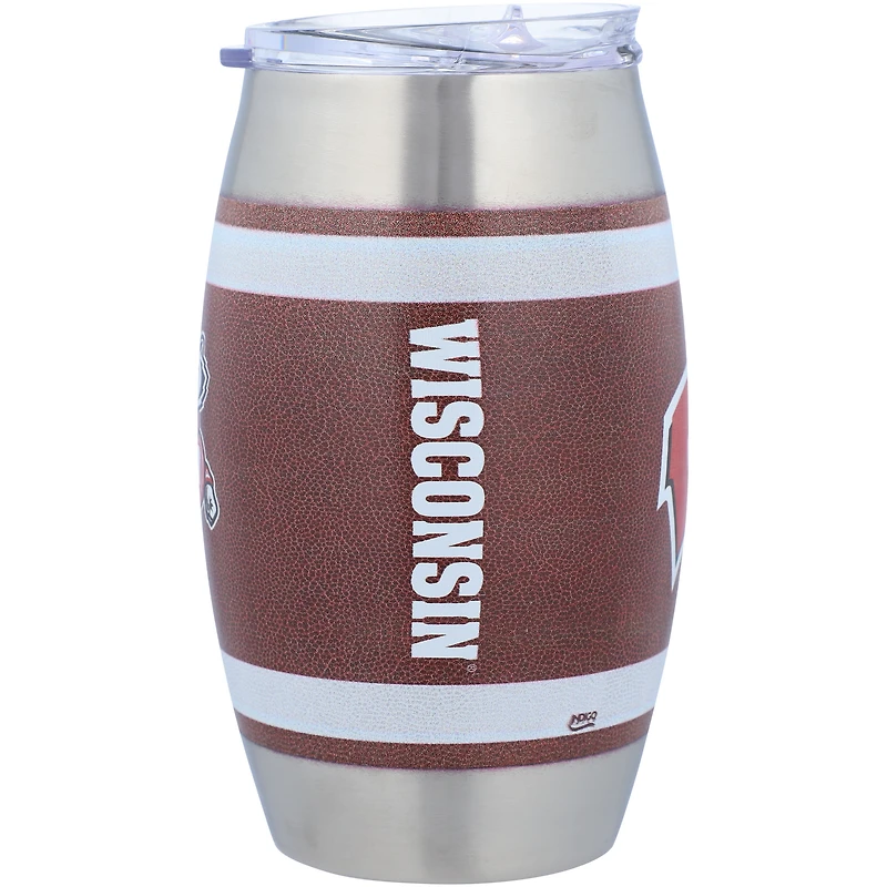 Blaireaux du Wisconsin 15 oz. Gobelet de football