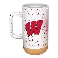 Blaireaux du Wisconsin 18oz. Tasse en liège moucheté